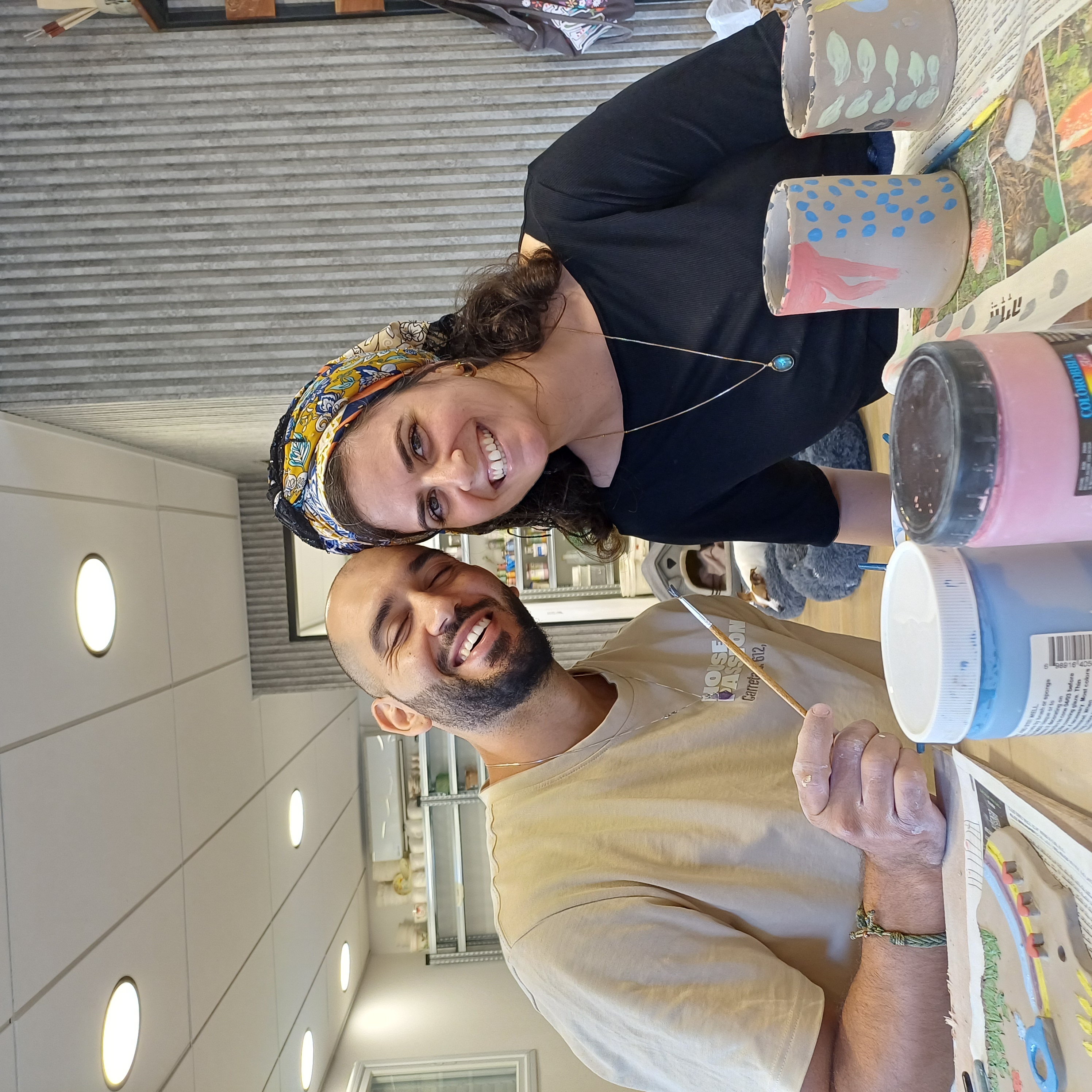 עבודת קרמיקה מהסטודיו